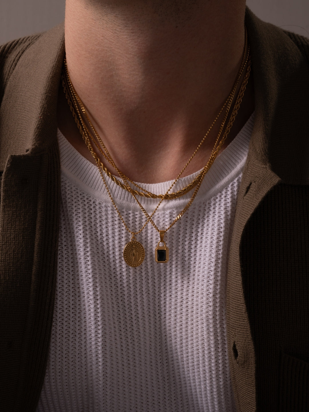 MIDNIGHT GEMSTONE CHAIN | 18K Gold