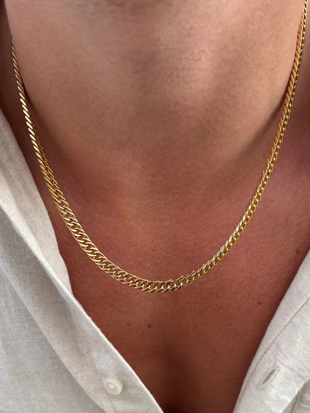 CUBAN CHAIN 5MM | 18K Gold