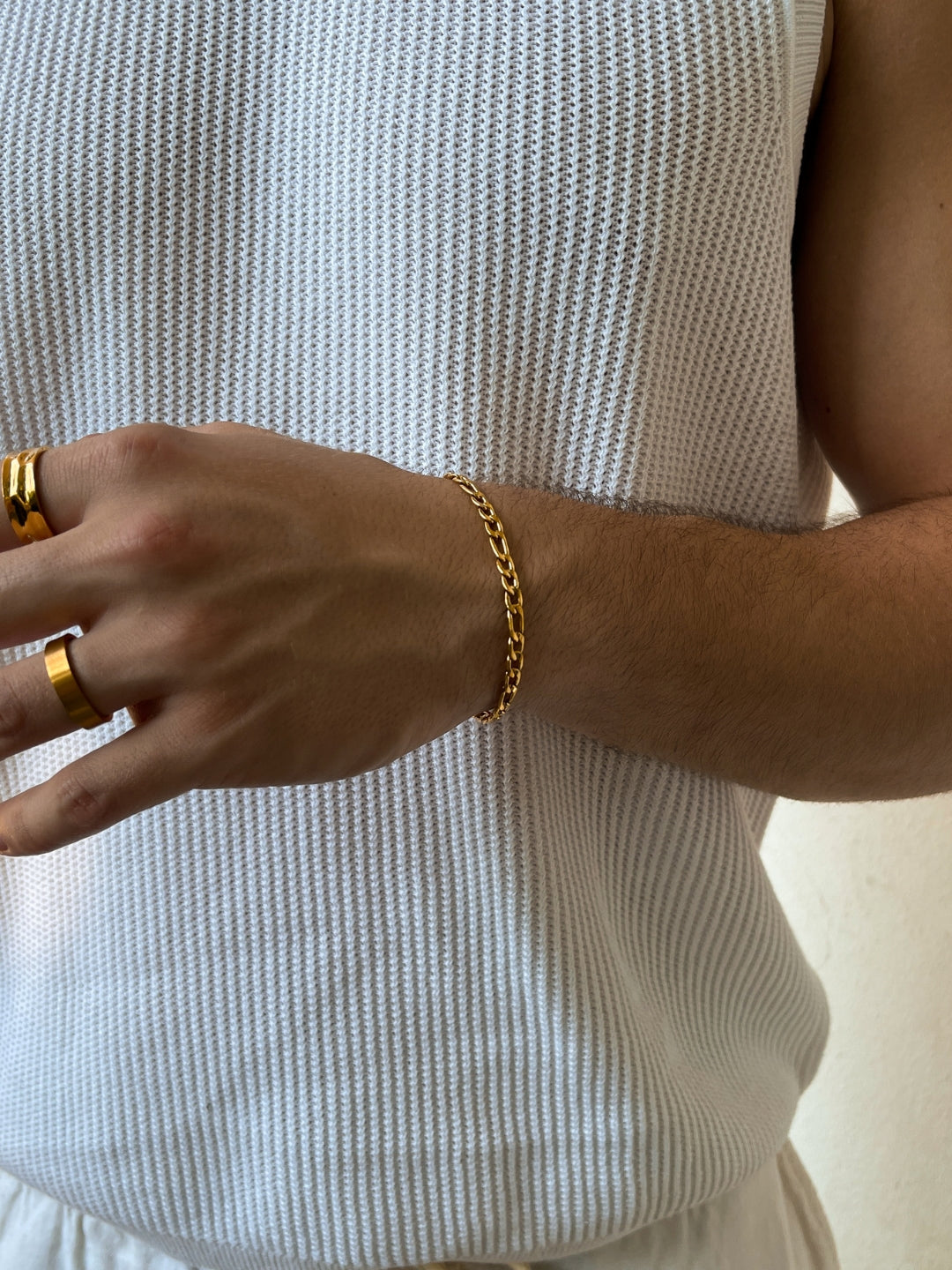 FIGARO BRACELET 5MM | 18K Gold