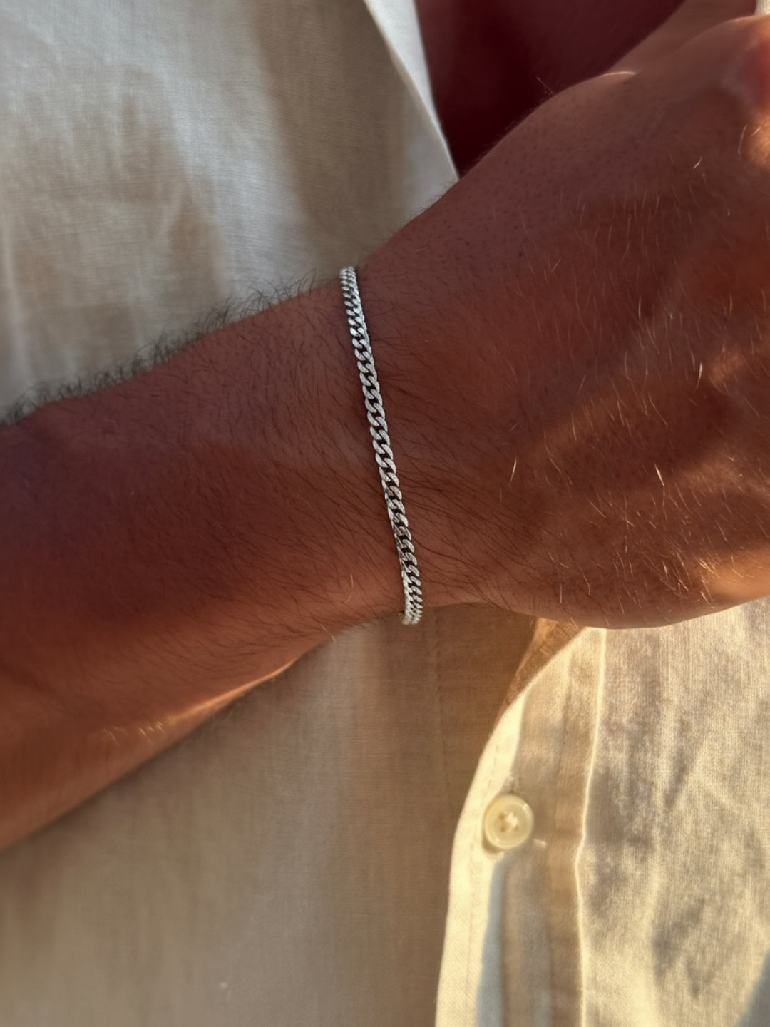 CUBAN BRACELET 3MM | Silver