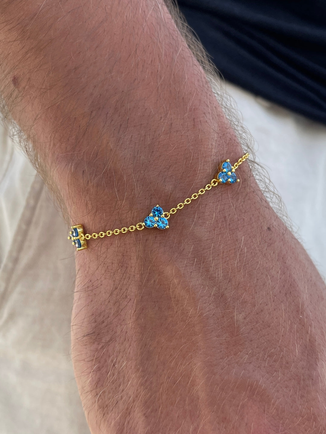OCEAN CLOVER BRACELET | 18K Gold