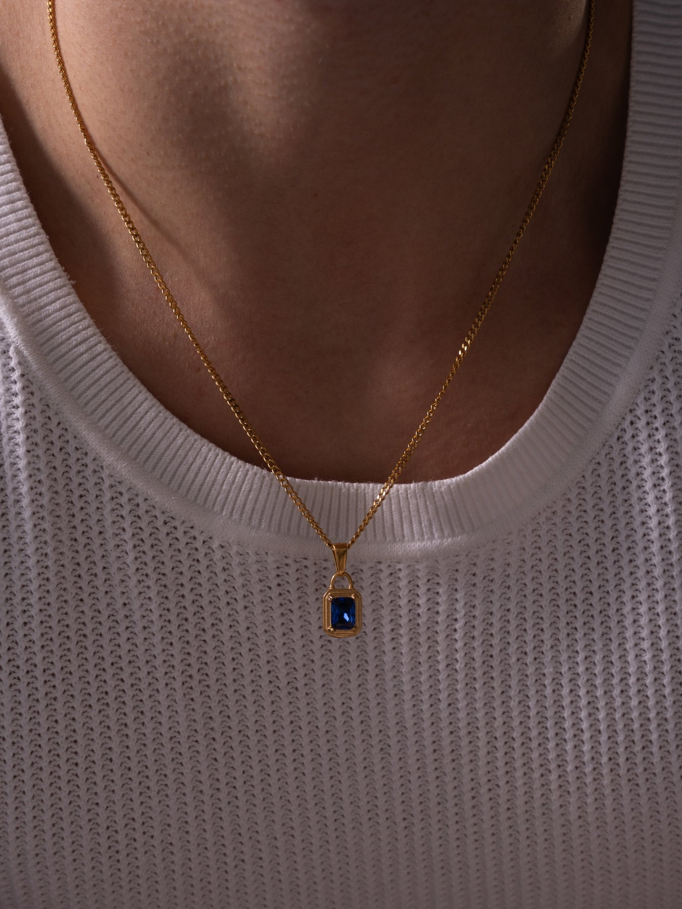 OCEAN GEMSTONE CHAIN | 18K Gold