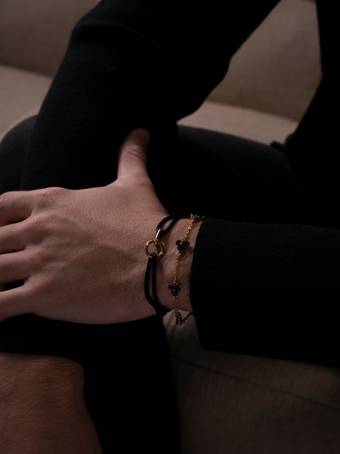 MIDNIGHT UNITY BRACELET | 18K Gold