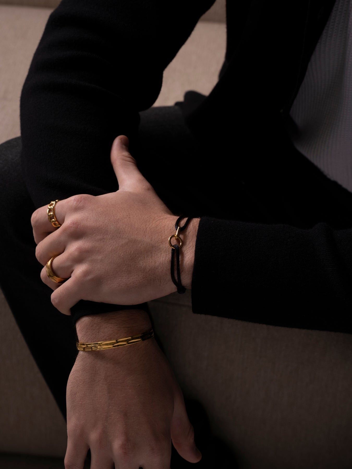 MIDNIGHT UNITY BRACELET | 18K Gold