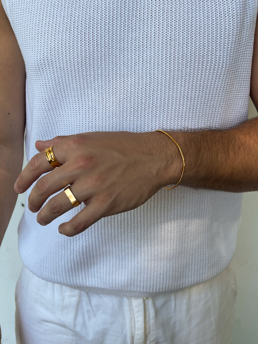 SQUARE BRACELET | 18K Gold