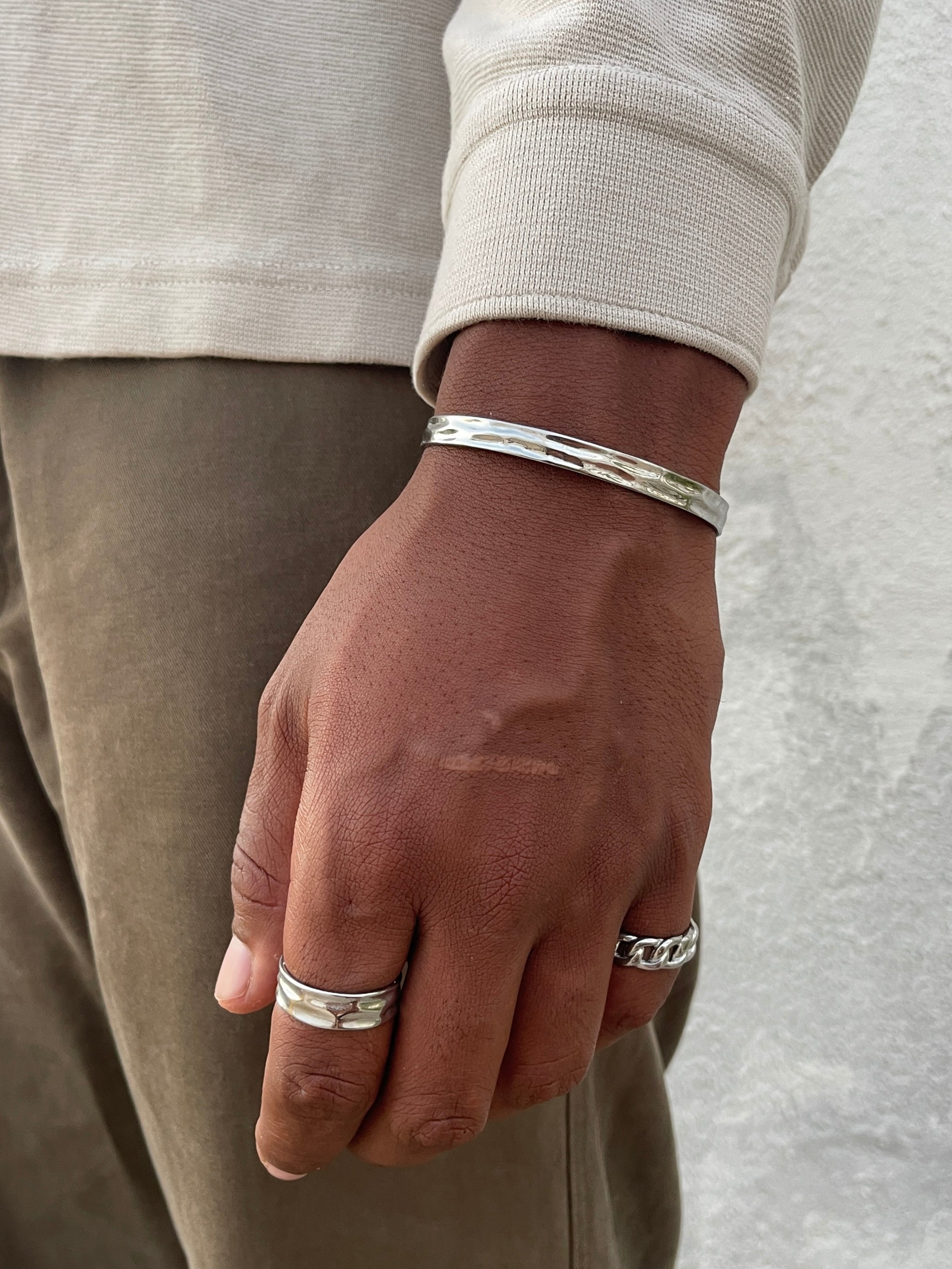 UNISIZE AMSTERDAM BRACELET | Silver
