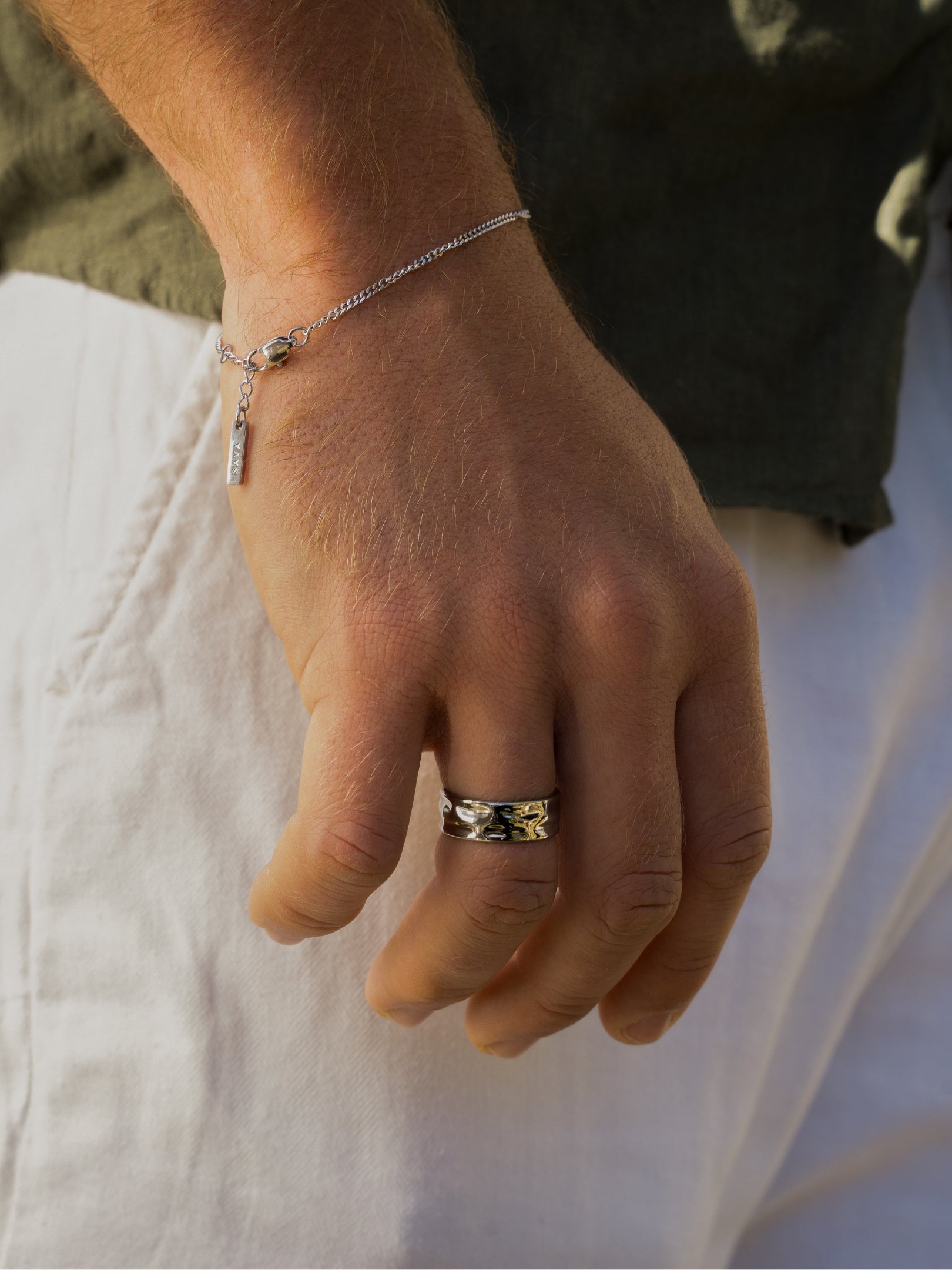 UNISIZE AMSTERDAM RING | Silver